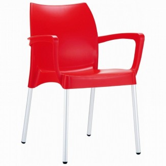 Dolce Stacking Resin Arm Chair